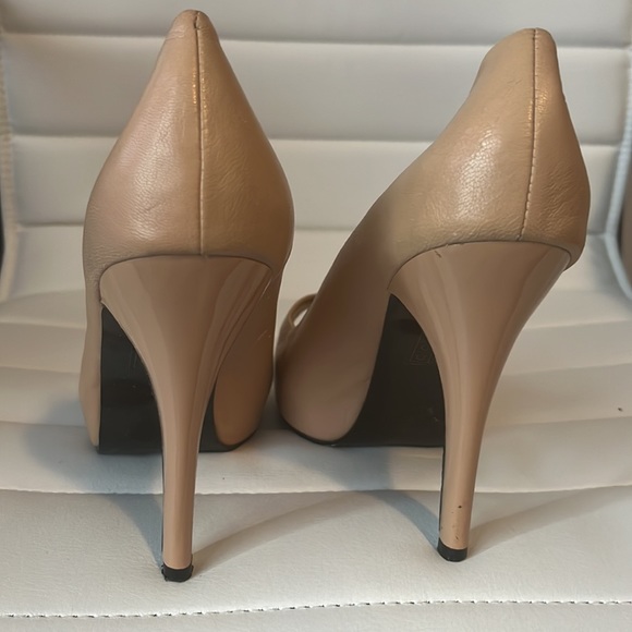 nude platform pump - Picture 3 of 4